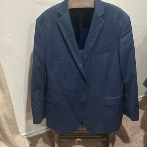 Stafford Blue Suit 52R